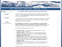 Tablet Screenshot of localdem.org